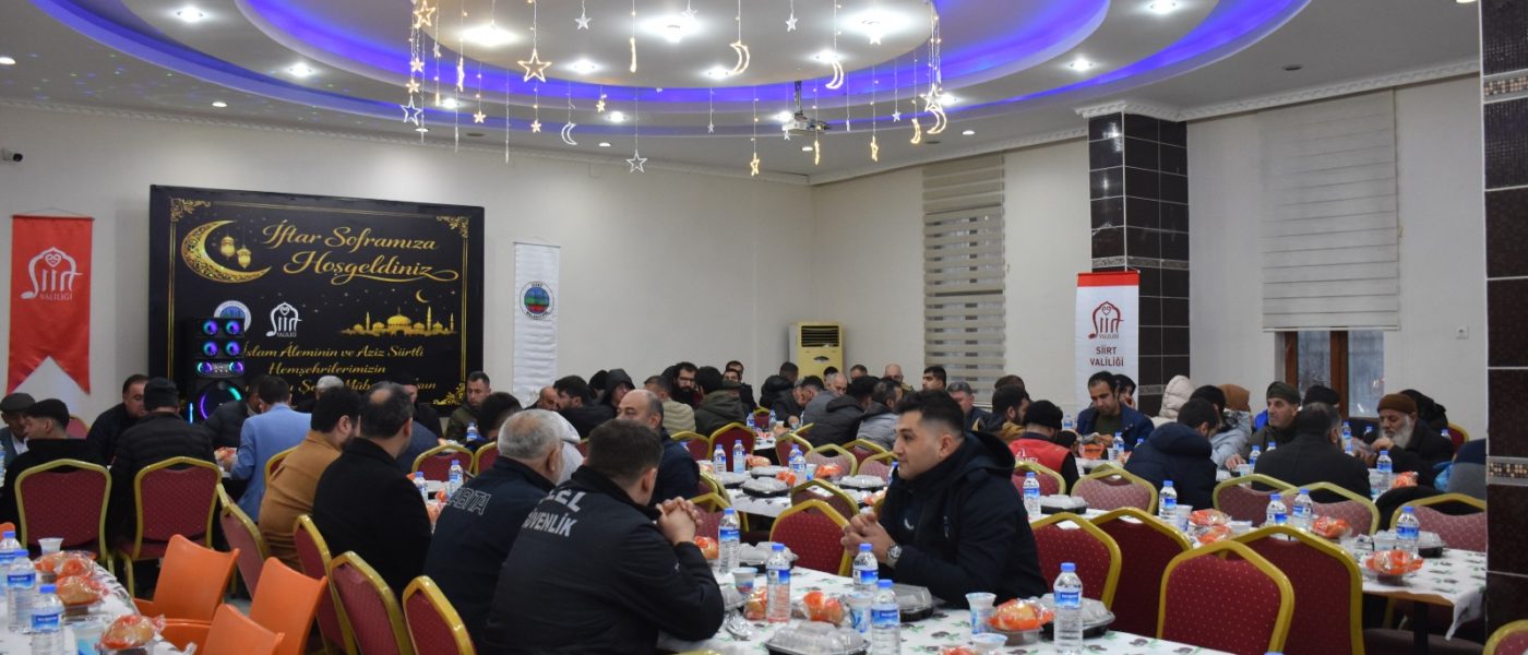 Siirt’te iftar programları başladı