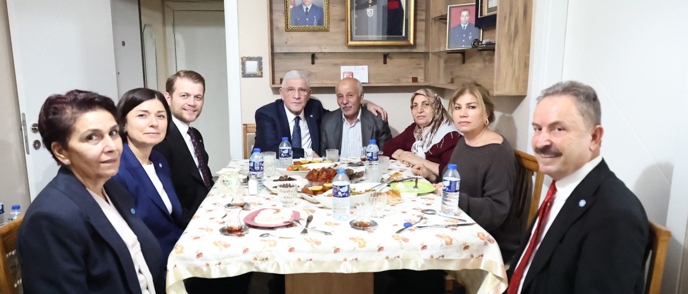 Dervişoğlu, şehit Dolapci'nin ailesiyle birlikte iftar yaptı