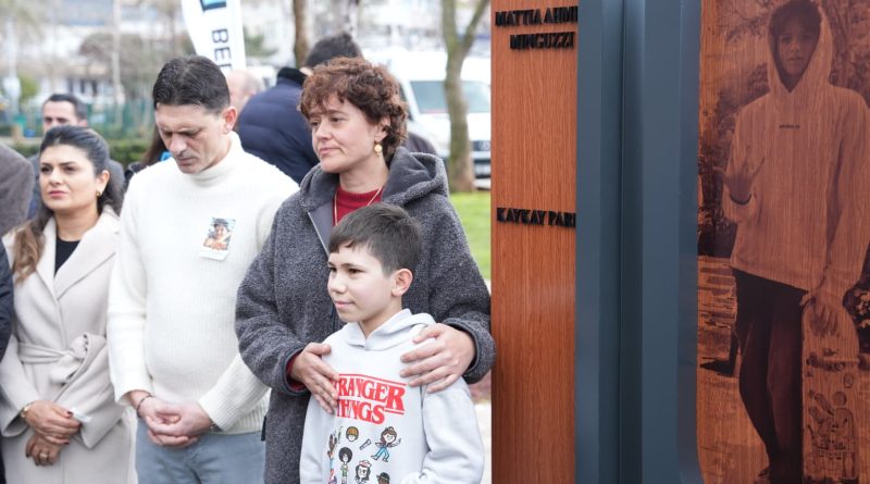Mattia Ahmet Minguzzi Kaykay Parkı hizmete açıldı