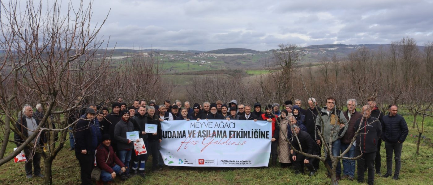 İzmit’te üreticilere uygulamalı budama eğitimi