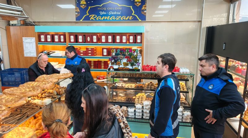 Gemlik’te fırınlara ramazan denetimi