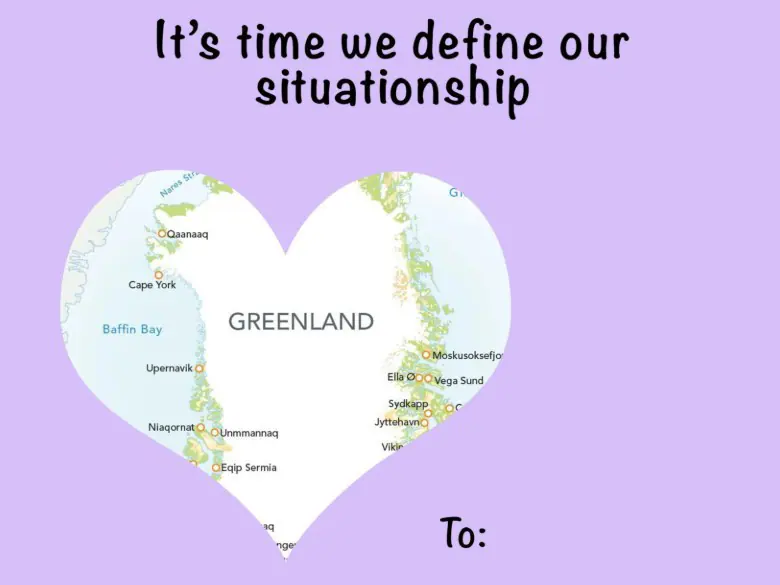 Trump'tan Grönland kallpli Sevgililer Günü paylaşımı