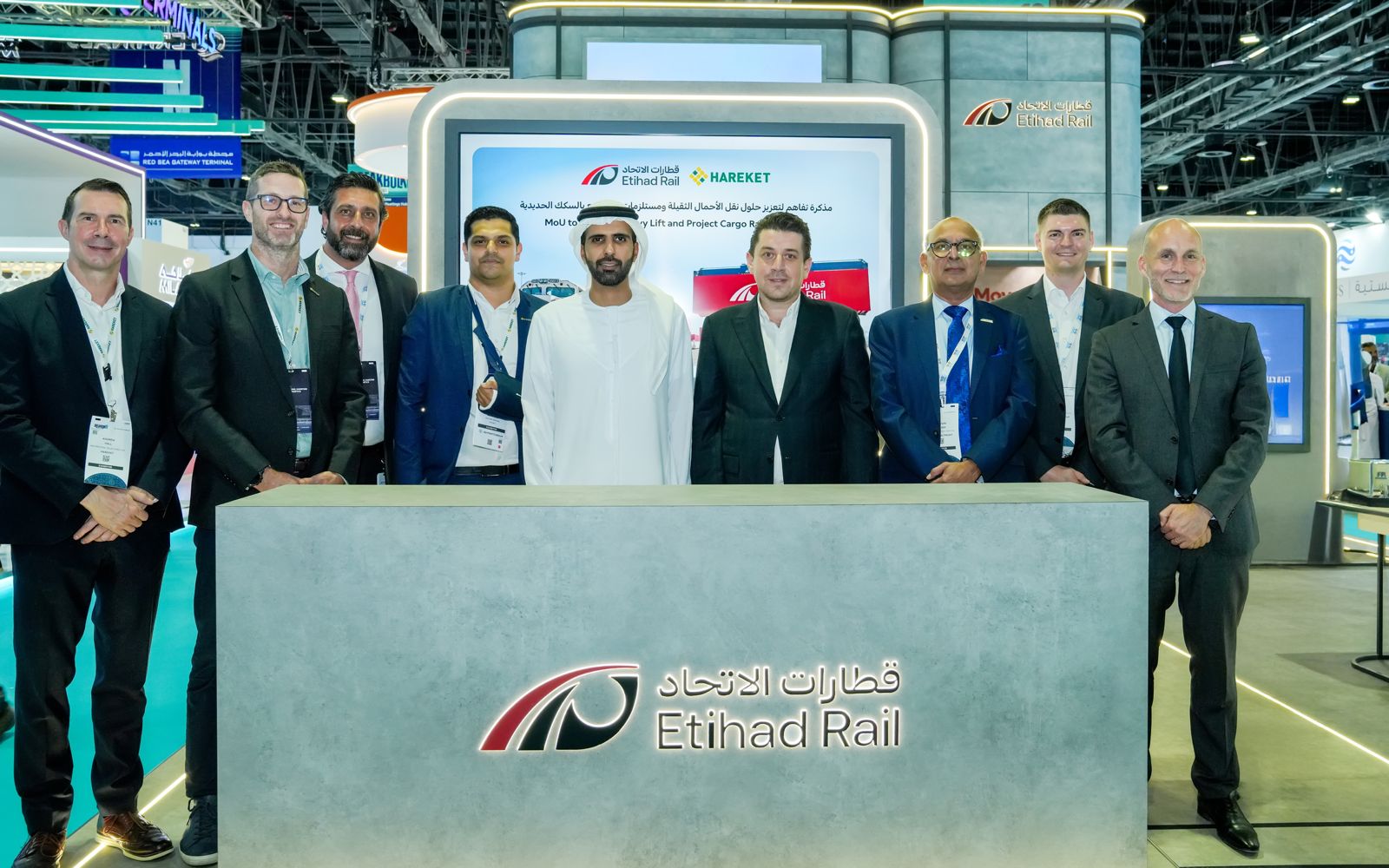 Hareket, Etihad Rail ile stratejik iş birliğine imza attı