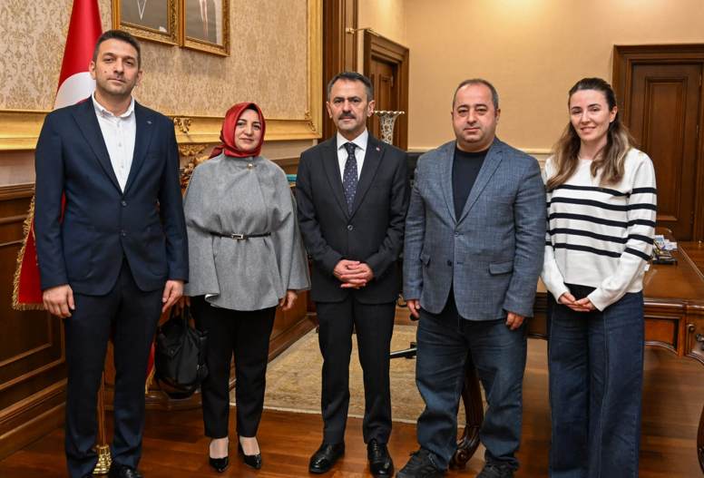 Derneklerden Vali Aktaş’a ziyaret
