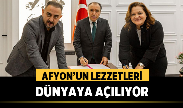 Afyon’un Lezzetleri Dünyaya Açılıyor: Dev İş Birliği! – Afyon Haber