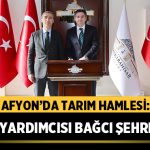 Bakan Yardımcısı Bağcı Afyon’da: Valilikten İlk Görüntüler