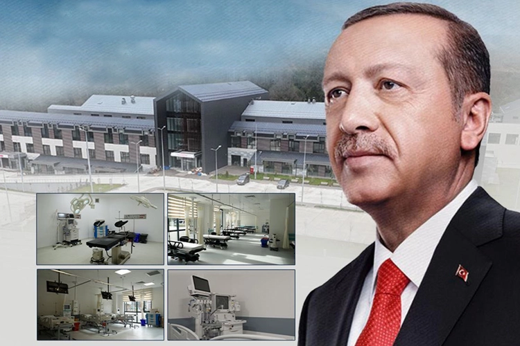 Cumhurbaşkanı Erdoğan Rize’de hastane açıyor… Bölgenin sağlık kapasitesi güçleniyor