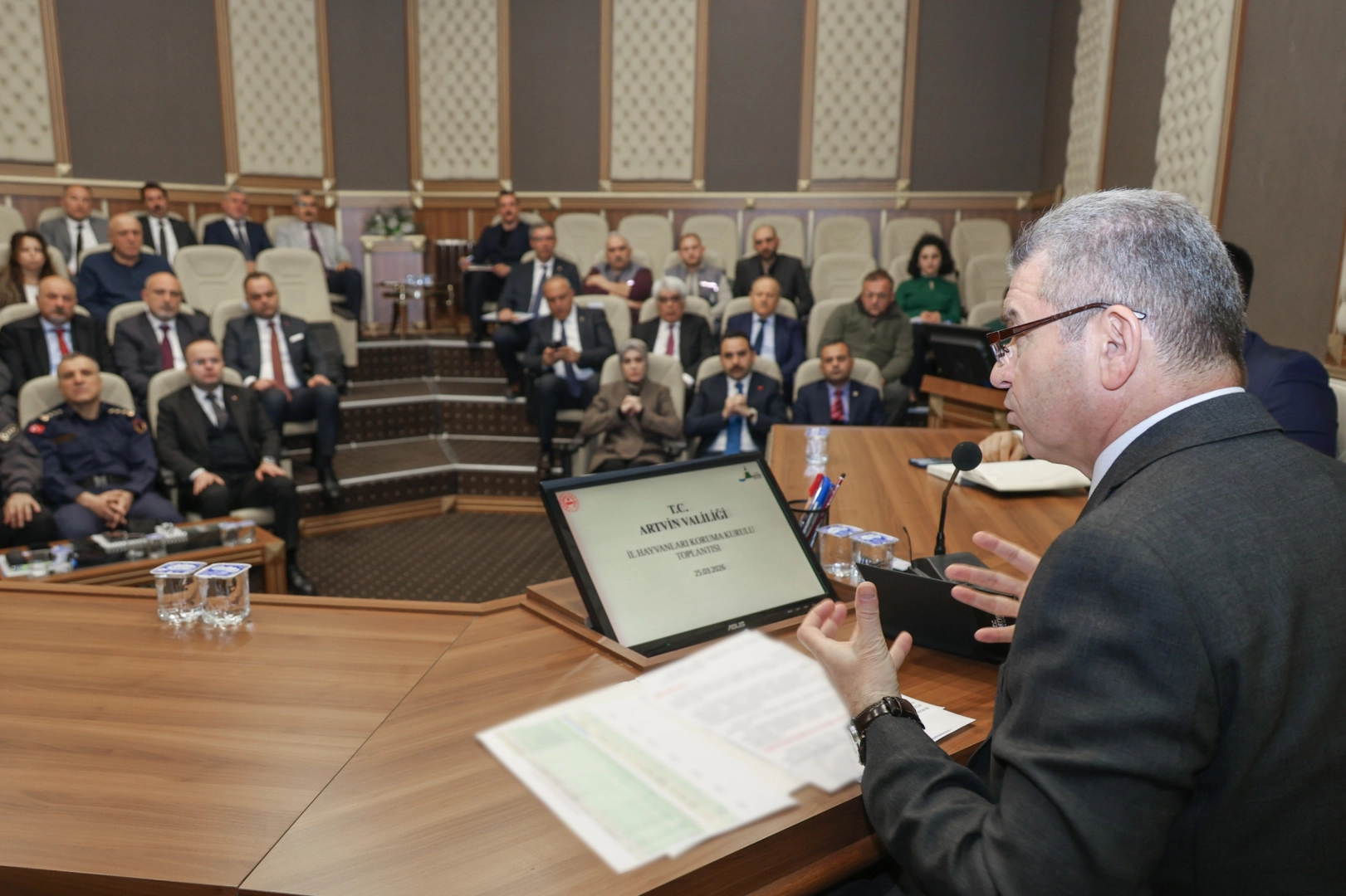 İl ARTVİN hayvanları koruma Kurulu bir araya geldi