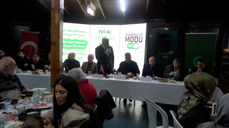 Şile’de spor camiası ve gençler aynı sofrada buluştu