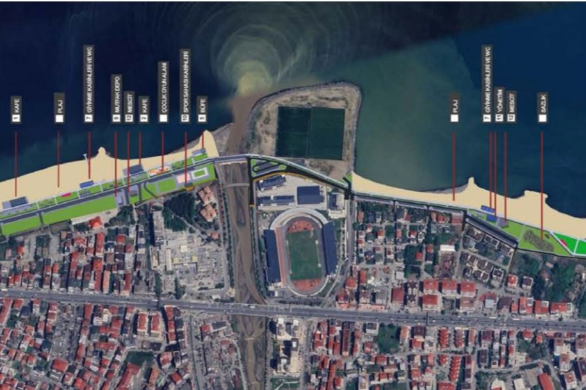 TRABZON Akçaabat sahilinde büyük değişim başlıyor