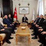 Naci Aktaş, AFSİAD ve Ziraat Odası Heyetlerini Kabul Etti