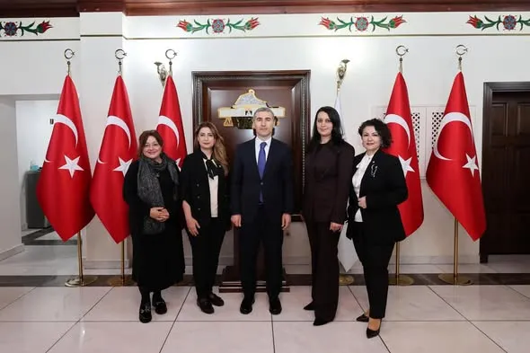 Afyonkarahisar Valisi Dr. Naci Aktaş’tan Kadın Teşebbüscilere Makamda Kabul