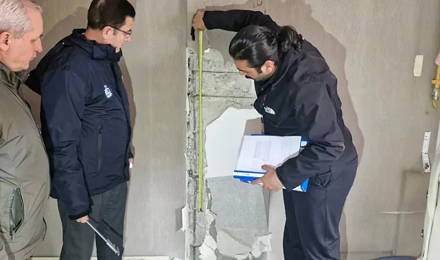 Afyonkarahisar’da otelde riskli yapı incelemesi hayata geçirildi