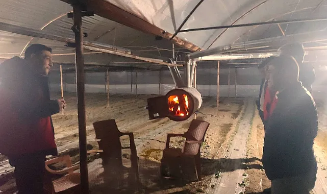 Afyonkarahisar’da zirai dona karşı üreticilere sahada eğitim verildi