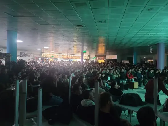 AKÜ Vadi Kafe’de Tek Yürek: Milli Takım Coşkuyla Katkılendi