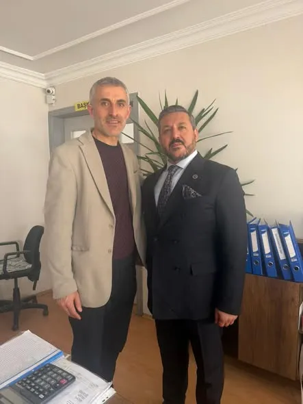 Anahtar Parti Afyonkarahisar İl Başkanlığı, Sebzeciler Odası Başkanı Veysel Gök’ü Bir araya geldi