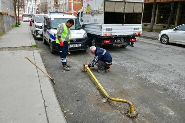 Esenyurt’ta kaldırım işgallerine karşı denetim yapılıyor