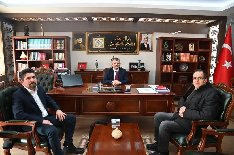 Eskişehir Olay Gazetesi’nden Emirdağ Belediye Başkanı’na Ziyaret