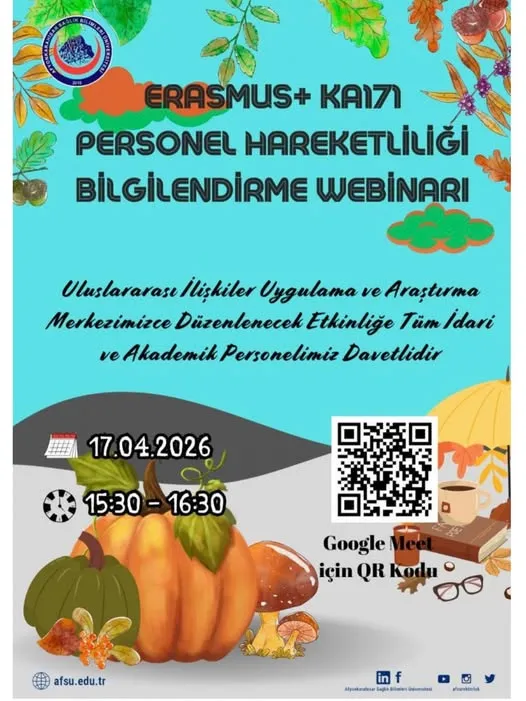Harekete geçildi: Afyonkarahisar’da Akademisyenlere Erasmus Fırsatı: 2025-2026 Dönemi Başvuruları başlıyor