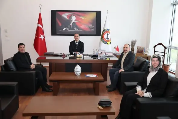 Kalemizi Bileşke Eğitim Kurumları ATSO Meclis Başkanı’nı Bir araya geldi