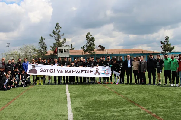 Maç sırasında hayatını kaybeden Mustafa Bebe’ye duygusal veda DEPSAŞ Enerji Ampute Futbol