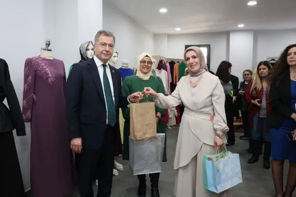 OSMEK’te üreten kadınlar emeklerini sergiledi