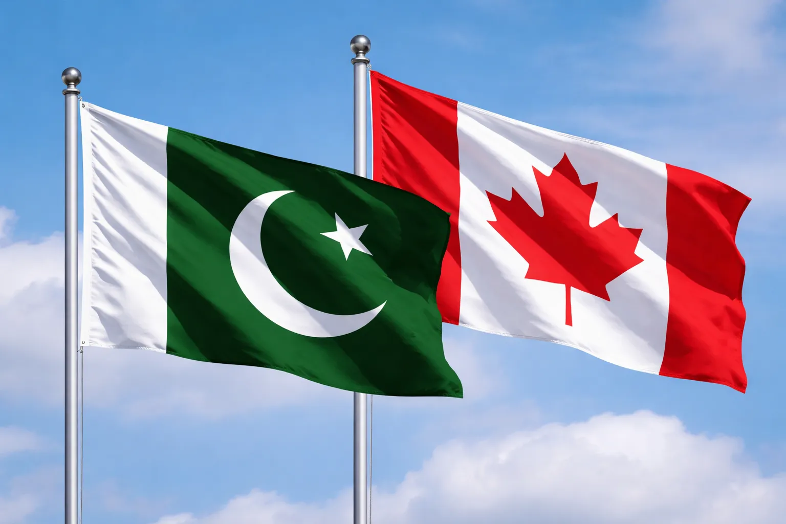 Pakistan ve Kanada dışişleri bakanları ilerlemeleri temas kurdu