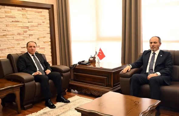 Pamukkale Üniversitesi Rektörü Afyon Kocatepe Üniversitesi’ni Bir araya geldi