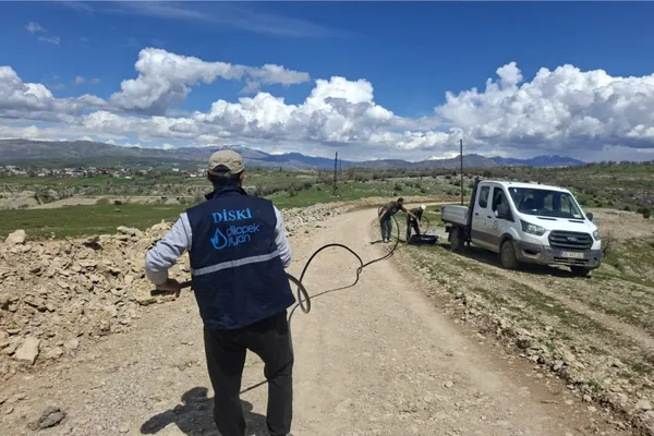 Silvan’da içme suyu hattı araştırması başlatıldı