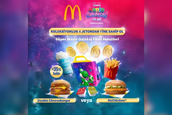 Süper Mario Efsanesi McDonald’s Türkiye’de