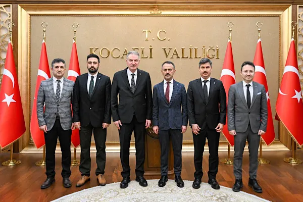 TMO Yönetim Kurulu üyeleri, Vali Aktaş’ı bir araya geldi