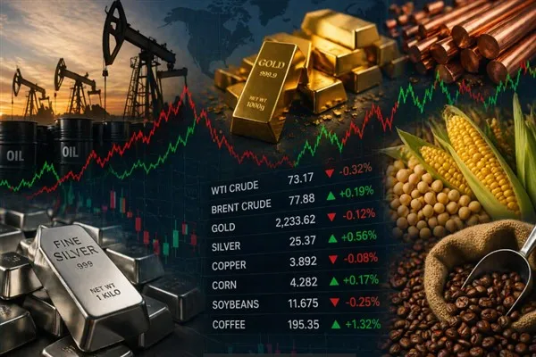 Uluslararası emtia piyasalarında fiyatlar karışık seyir izledi
