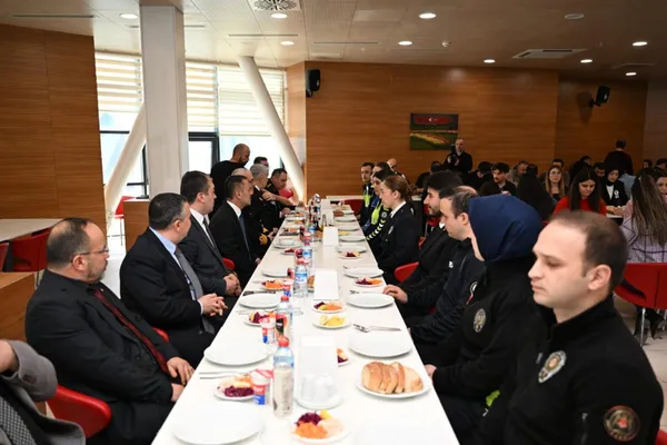 Vali Aktaş, emniyet personelleriyle bir araya geldi