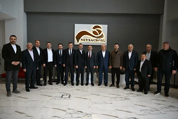 Vali Aktaş, Nev Saç Metal Sanayi Tesisini bir araya geldi