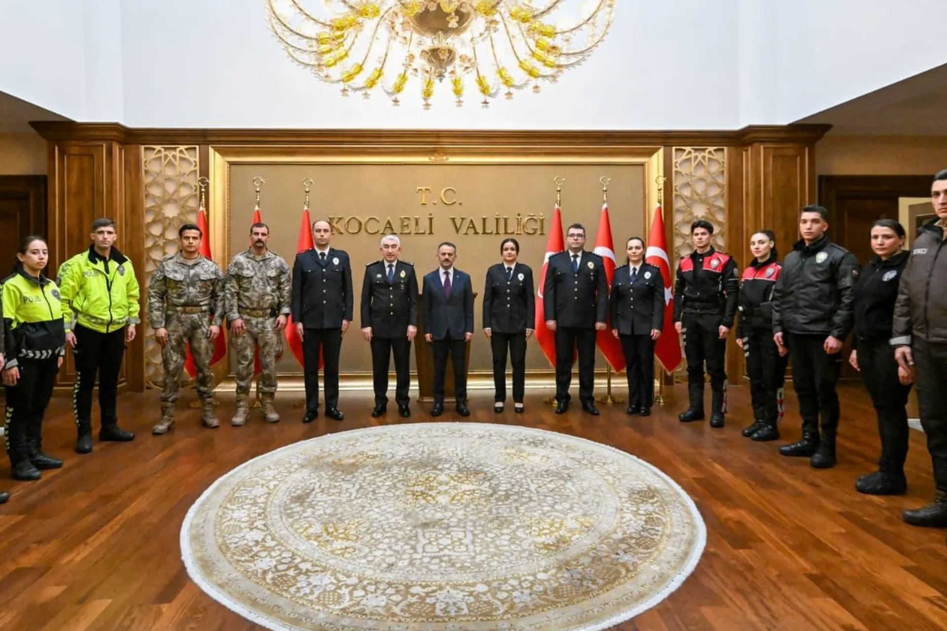 Vali Aktaş, polis teşkilatı heyetini onayladı