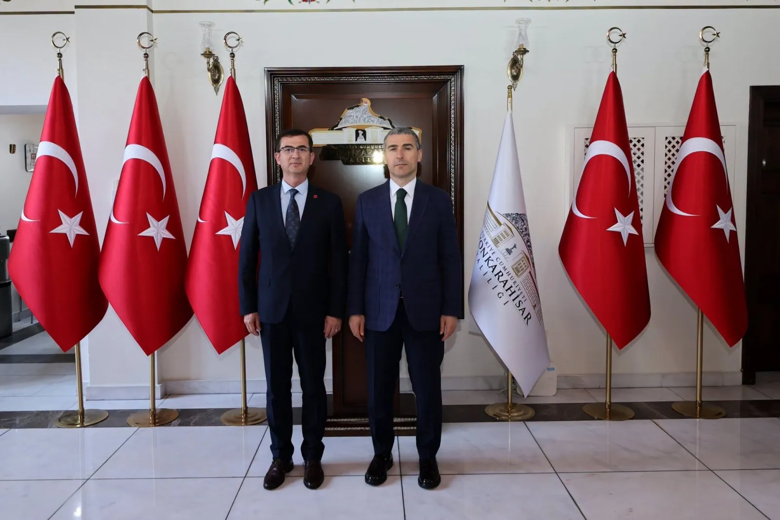 Merih Karayol’dan Vali Aktaş’a Veda