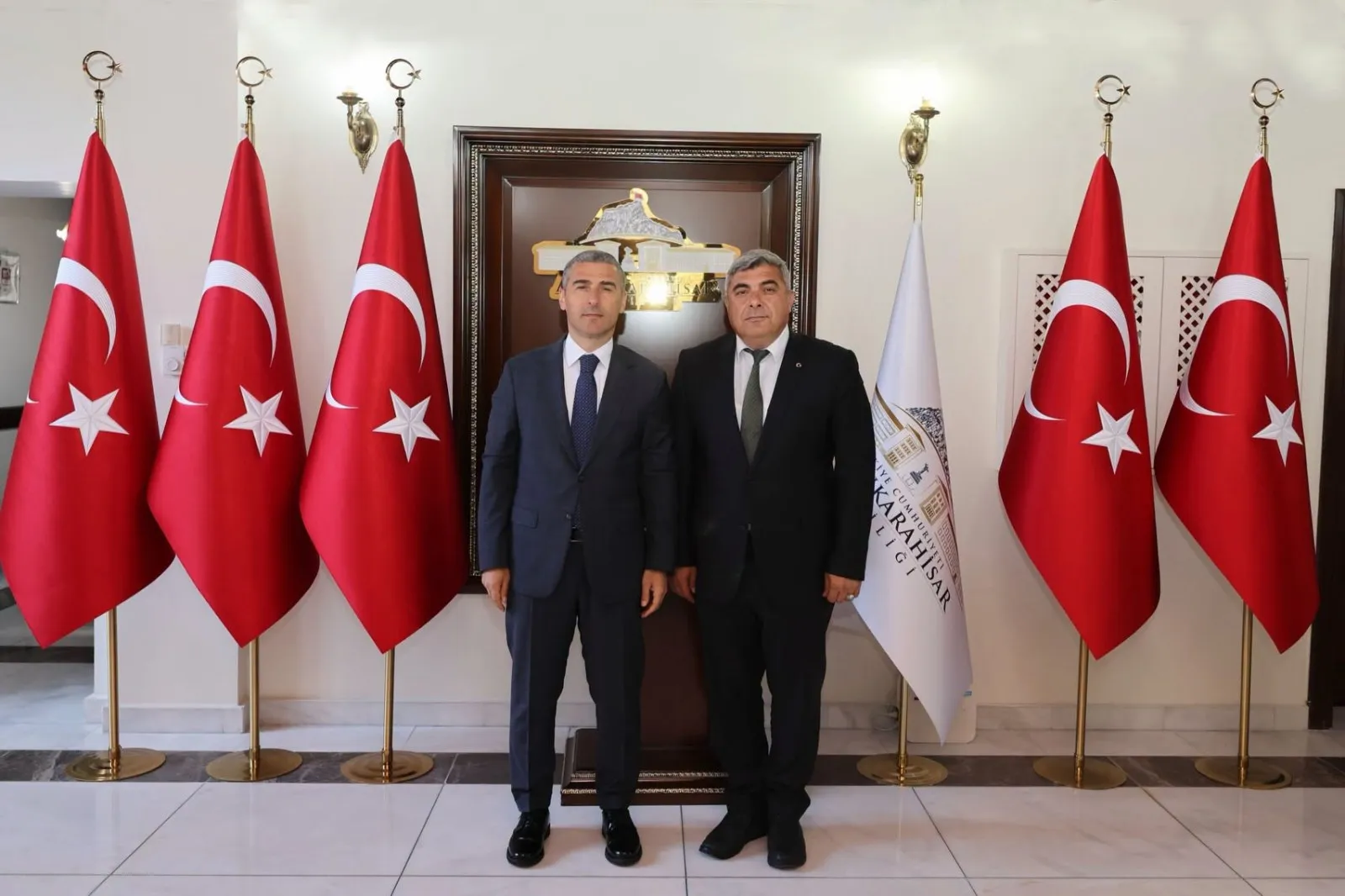 Vali Aktaş, Tayini Çıkan Müdürleri Kabul Etti