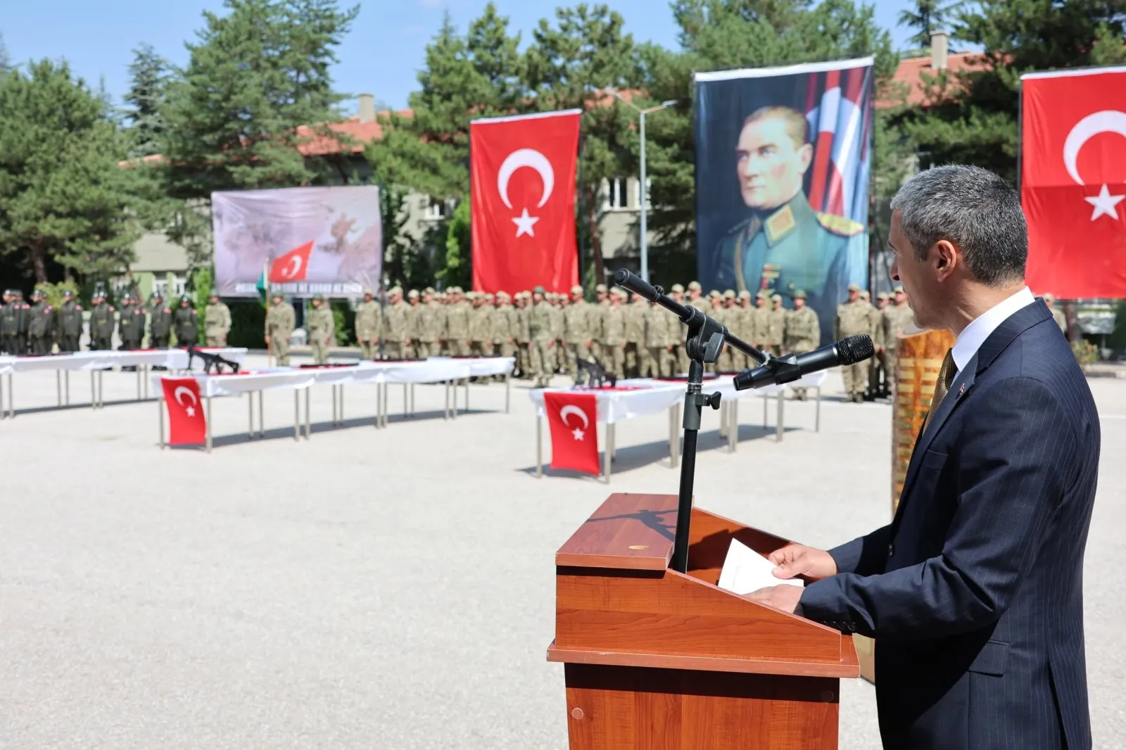 Vali Aktaş, Yemin Törenine Katıldı