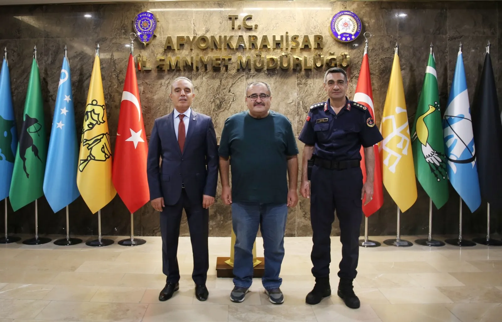 Keskin’den Erol’a Veda Ziyareti