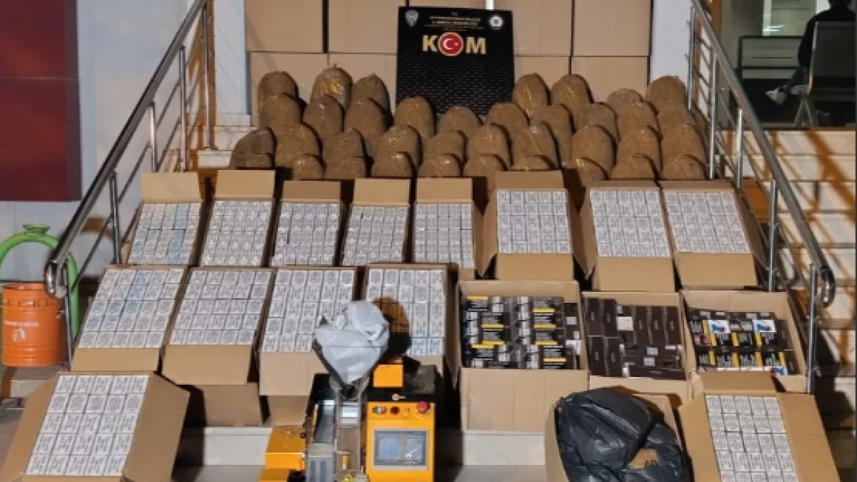 Afyonkarahisar Bolvadin’de Kaçakçılık Baskını: Çok Sayıda Malzeme Ele Geçirildi