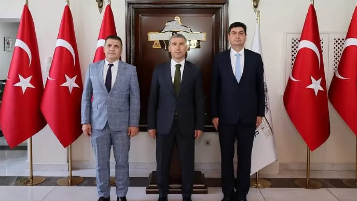 Kariyerlerinde Yeni Sayfa Açıldı! Afyon’da 3 Önemli İsim Vali Aktaş’ın Makamında