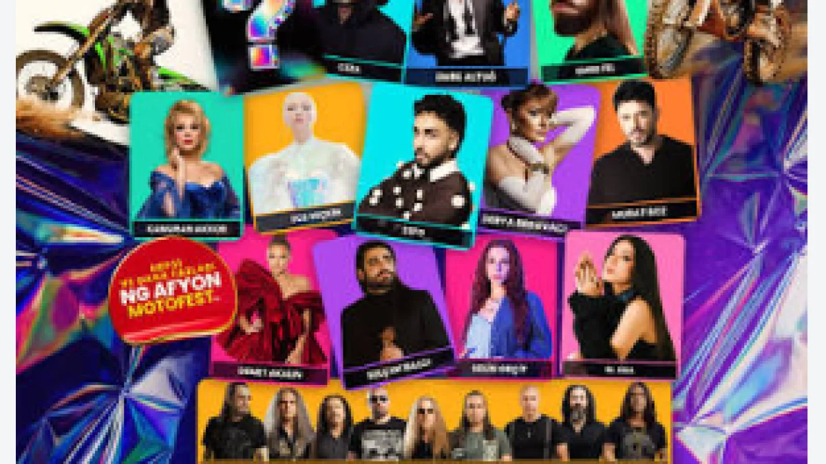 NG AFYON MOTOFEST’DE ÜÇÜNCÜ GÜN COŞKUSU SELİN GEÇİT, PENTAGRAM VE CEZA SAHNE ALDI