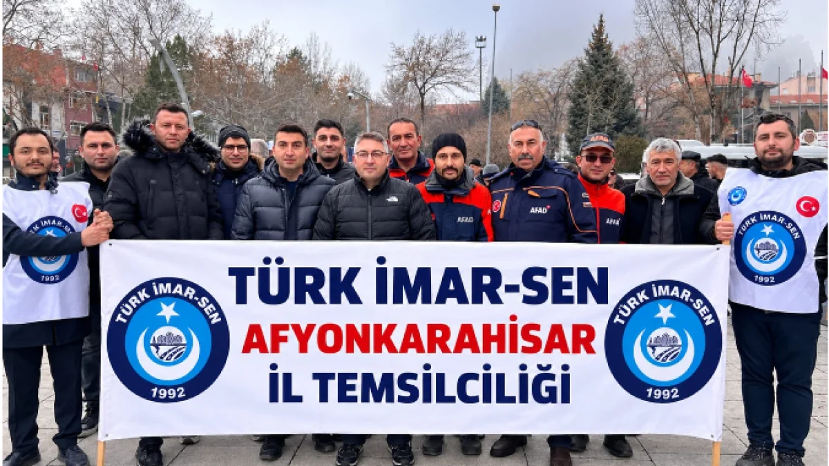 Türk İmar-Sen Afyonkarahisar Şubesi’nde Genel Kurul Heyecanı