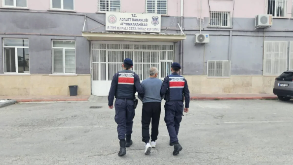 19 Yıl Hapis Cezası Bulunan Firari Şahıs İhsaniye’de Yakalandı